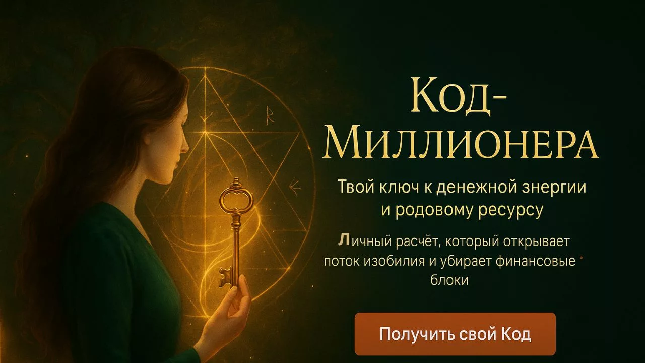 Символический образ персонального денежного кода